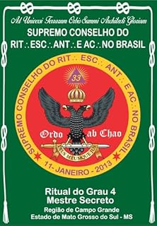 Livro Ritual Do Grau 4 Mestre Secreto