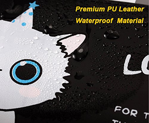 ZICOME Set of 4 Adoarable Cat Style Memories Pastorable Pencil Case Coin Makeup Bag Purse Case