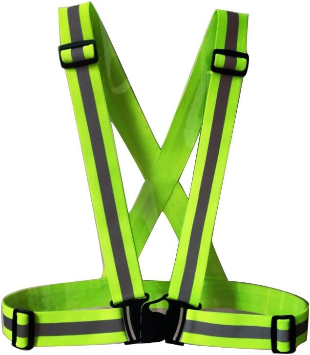 Reflective Armbands (6 pack) - High VisibYHmall Reflective Armbands (6 pack) - High Visibility Adjustable Outdoor Safety Bands for Outdoor Running, Motorcycle Riding, Cycling and Walking (A4)