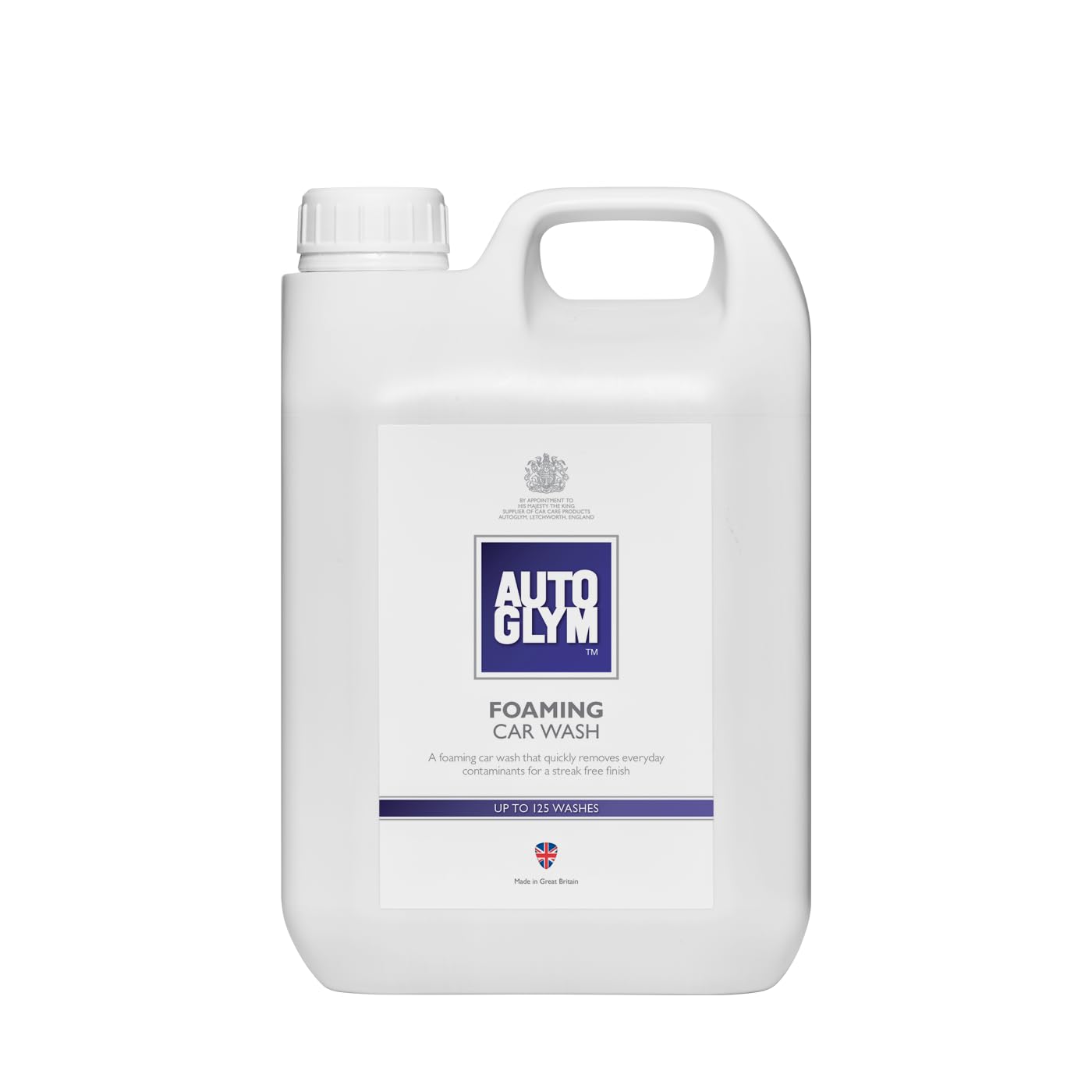 Autoglym Foaming car wash - removes external dirt, pH neutral for matte, satin or coated surfaces, 2.5 litres