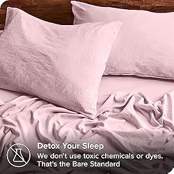 Bare Home Ultra Soft Washed Microfiber 4 Piece