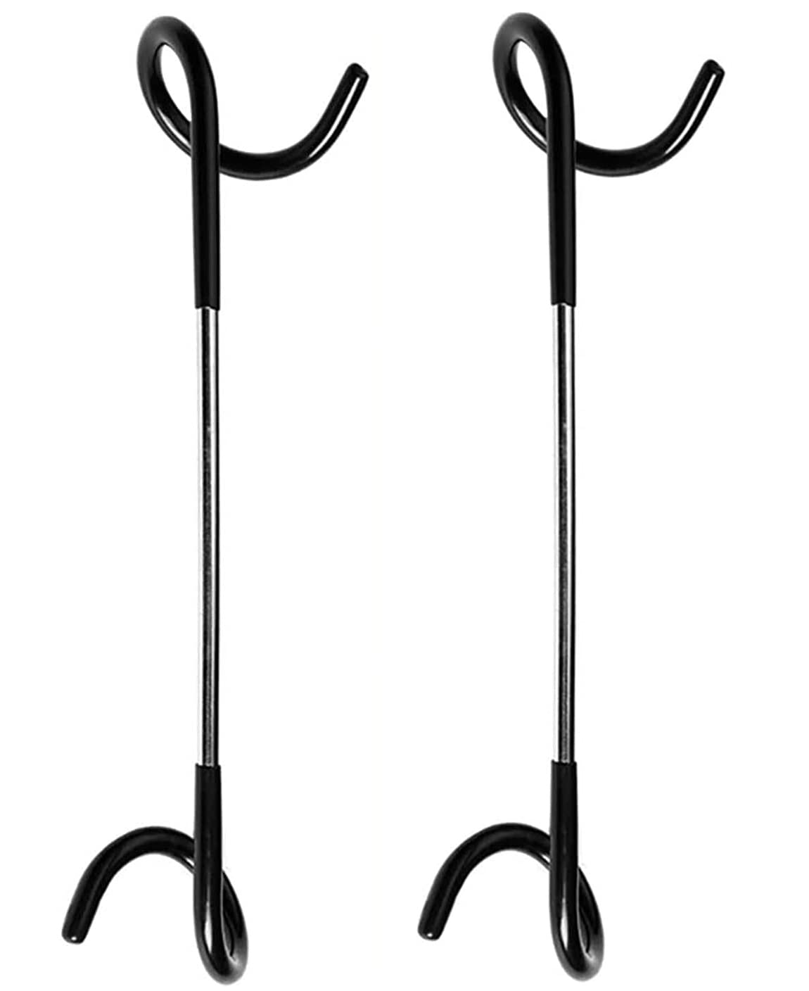 HOUSON 2 PCS Lantern hanger camping, Tent Pole Hooks Camping and Garden Clothes Hanger for Camping, Hanging Lanterns, Kettles, Rubbish Bags
