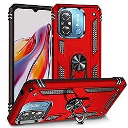 Compatible with Xiaomi Poco C55 Case Cover,Built-in