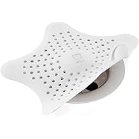 Umbra Starfish Drain Cover/Hair Catcher, White