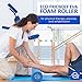 Rolling With It Foam Roller with High Density for Physical Therapy, Muscle Roller for Exercise and Muscle Recovery, Eco-Friendly Back Roller, Firm and Smooth Surface Massage Roller, Size: 36 inches