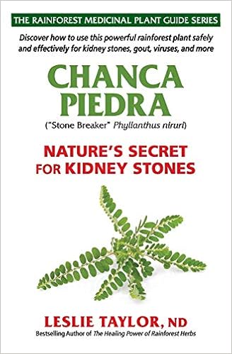 Chanca Piedra: Nature's Secret for Kidney Stones (The Rainforest Medicinal Plant Guide Series): Taylor, Leslie: 9781734684742: Amazon.com: Books Chanca Piedra: Nature's Secret for Kidney Stones (The Rainforest Medicinal Plant Guide Series): Taylor, Leslie: 9781734684742: Amazon.com: Books