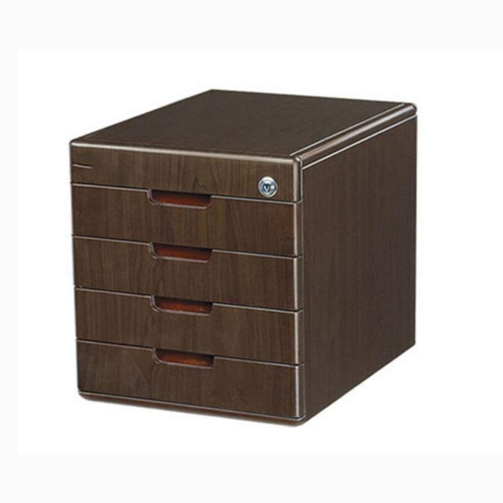 Hemfv Desk Organizer With Lock Desktop File Cabinet Drawer File Storage Cabinet File Box Office Supplies Portable Tidy Storage Box Aluminum Alloy Material Size 3 Layers Home Kitchen Cjp Org In