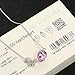 OSIANA Butterfly Pendant Fashion Cute Necklace Crystal from Swarovski Elements 18