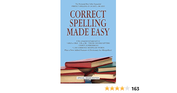 Correct Spelling Made Easy Norman Lewis 9788183071420 Amazon Com Books Correct Spelling Made Easy Norman Lewis 9788183071420 Amazon Com Books
