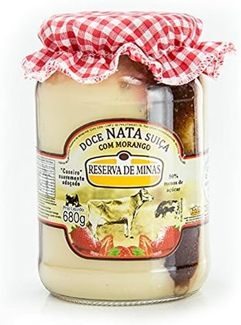 Reserva De Minas Doce De Nata Suica Com Morango 24Oz 680G