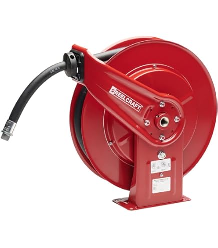 Reelcraft TW7450 OLPT Twin 1/4-Inch by 50-Feet Spring Driven