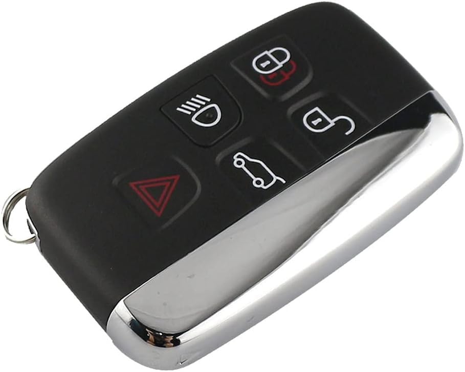 4+1 Buttons Remote Key Shell Case Fob 5 Button for Land R0ver for Range R0ver Sport LR4 for JAGUAR XJ XJL XF without any logo