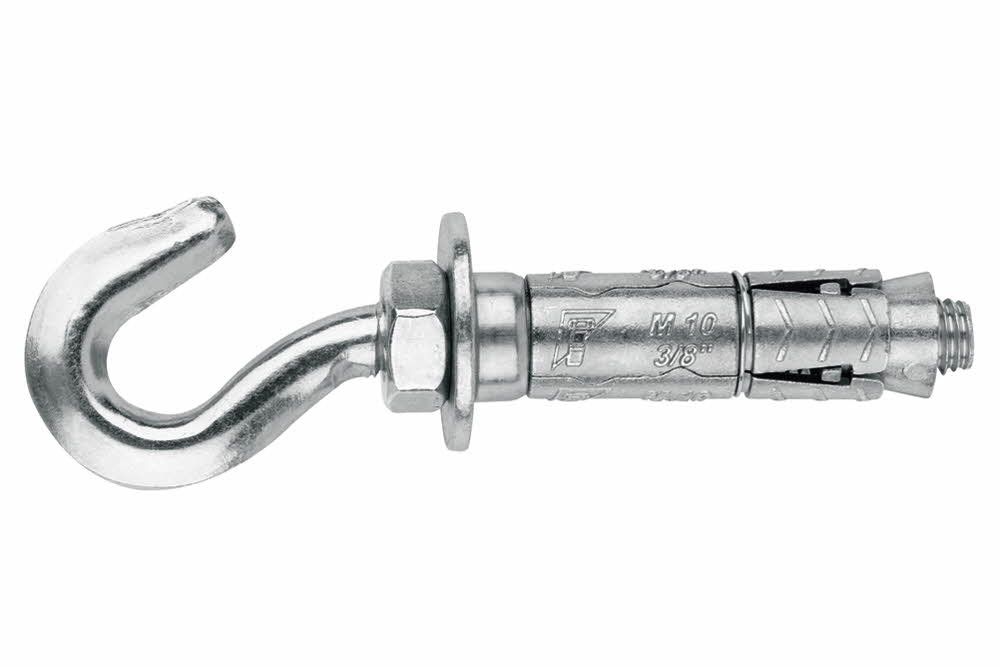 Index azamgfo10 Anchor Zamak Hook Forged M-10 X 56 16