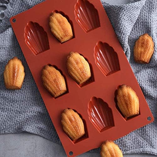 Lot de 3 moules à madeleines en silicone à 9 trous Moule Forme Gâteau Cannelé Résistance Aux Hautes Températures pour gâteau, gelée, pudding, mousse, pâtisserie, bricolage, sans bpa - Cuisine A Vivre Lot de 3 moules à madeleines en silicone à 9 trous Moule Forme Gâteau Cannelé Résistance Aux Hautes Températures pour gâteau, gelée, pudding, mousse, pâtisserie, bricolage, sans bpa