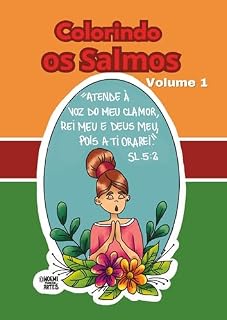 Livro Colorindo os Salmos: Volume 1