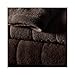 Sunbeam Velvet Plush Electric Heated Blanket King Size - Walnut