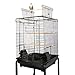 Kiko Kondo Playtop Bird Cage with Stand – 16″ W x 16″ D x 51″ H – Whitethumb 3