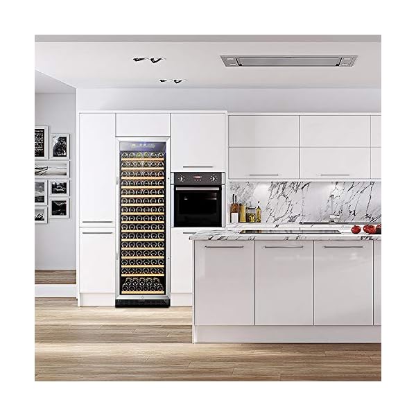 Lanbo-Compressor-Built-in-Single-Zone-Wine-Cooler-with-Safety-Lock-171-Bottles