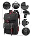 Weekend Shopper Lightweight Canvas Backpack Black Laptop Bookbag College backpack Vintage Backpack Laptop Backpack for Women and Men fit 15.6 Laptops
