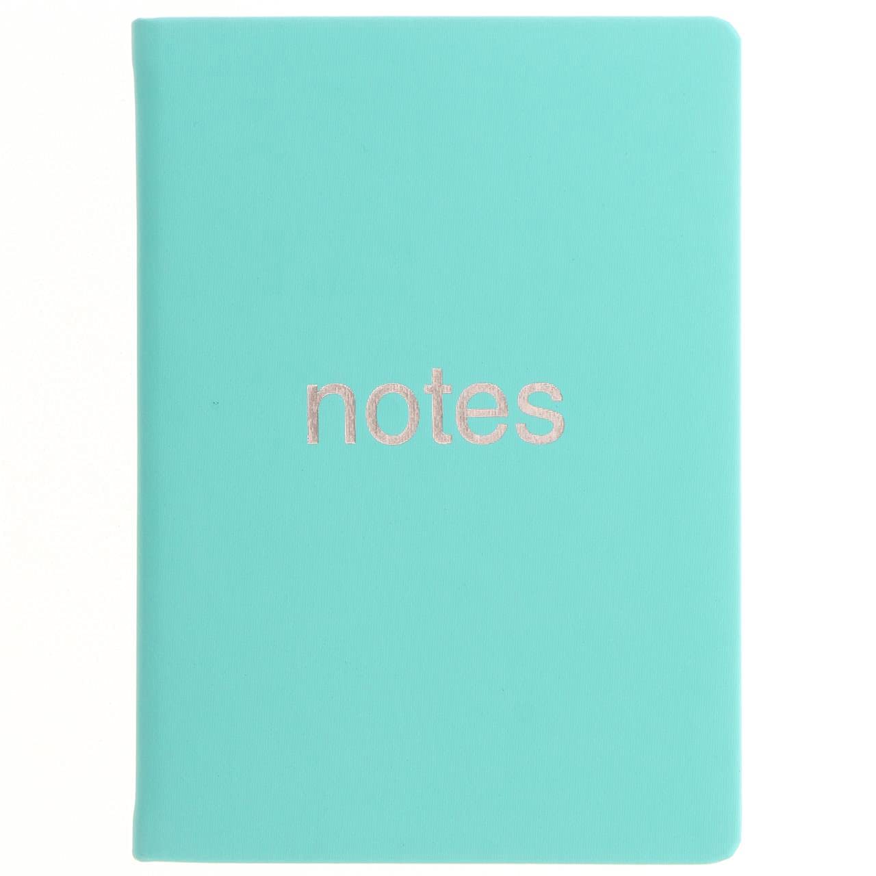 Letts Dazzle A6 Notebook Turquoise