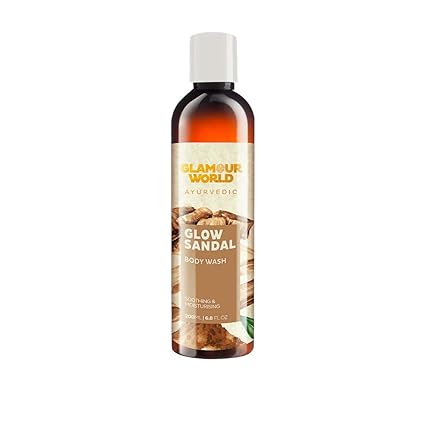 Glamour World Ayurvedic Glow Sandal Body Wash