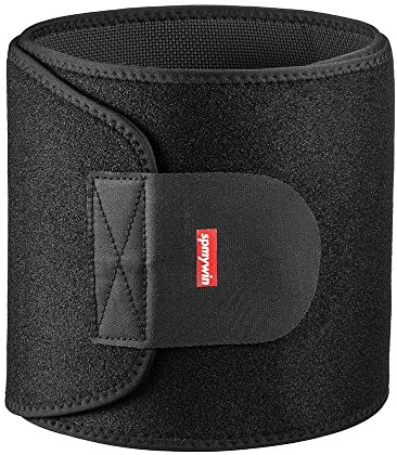 Spmywin Premium Neoprene Waist Trimmer Belt Belly Fat Burner For Men &amp; Women,Provides Best Support For Lower Back