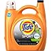 Tide Plus Febreze Sport Active Fresh Scent HE Turbo Clean Liquid Laundry Detergent, 3700087518,72 Loads 138 oz