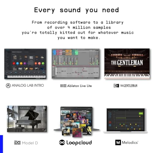 Arturia MiniLab 3 Alpine Universal MIDI Controller for Music