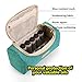 evoon Essential Oils Carrying Cases, Holds(5ml,10ml,15ml) for doTERRA, Young Living Bottles for Aromatherapy Travel(Green)