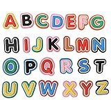 26pc Cute Letters Aphabet Shoe Charms Jibbitz for Croc Shoes & Bracelet Wristband Kids Gifts