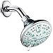AquaDance Antimicrobial – Anti-Clog High-Pressure 6-Setting Shower Head with Microban Nozzle Protection from Growth of Mold, Mildew & Bacteria for Stronger Shower! 4