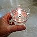Firefly Fuels Glass Oil Warmer for Essential Oils - Zen Petite, Refillable Reusable Liquid Candle with Glass Deck. Aromatherapy, Indoor and Outdoor Lighting. Use with Liquid Paraffin or Lamp Oil