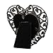Multifit Modern Metal Antique Pewter Desktop Photo Frames Baroque Style Antiquated Frame(Heart)