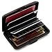 Deezone Aluminum RFID Blocking Credit Card Holder - Business Card Case - Retro Flagge