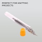 H&S Large Eye Blunt Needles 15pcs Yarn Knitting Sewing Darning Needles view 5