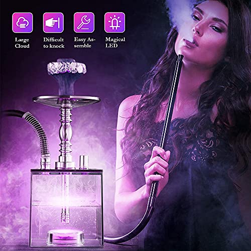 Hookah Set Micro Modern Hookah Complete Set with Everything Accessories