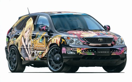 1/24 痛車 No.23 もっとToLOVEる~とらぶる~ ハリアー350G Premium L