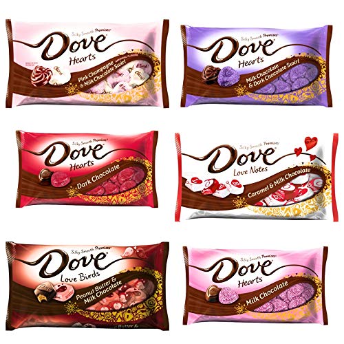 Compare price to dove chocolate hearts