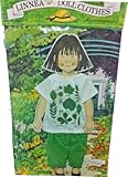 Linnea Paper Doll with Green Pants and Leafy T-shirt