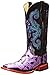 Ferrini Italia Womens Glacier Embroidered Square Toe Casual Boots Mid Calf Low Heel 1-2