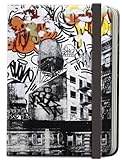 Street Notes-New York Artwork by AVone (Large Hardcover Journal): 144-page lined notebook by Avone ( by