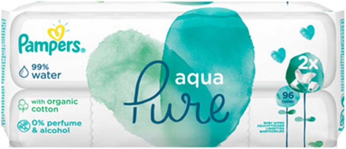 pampers aqua pure wipes uk