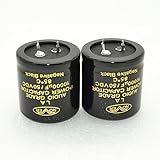 2pcs Nover LA 10000uF 50V 35x35mm Audio Grade Power Capacitor-4001
