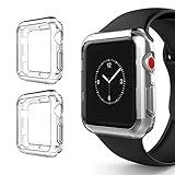 for Apple Watch Series 3 Case 42mm, Alritz Soft Slim TPU Protective Case Flexible Anti-Scratch Bumper Cover for Apple Watch Series 1 Series 2 Series 3 Nike+ Sport Edition
