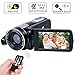 Digital Camcorder with IR Night Vision, WEILIANTE Full HD Digital Video Camera 24.0Mega Pixels 18X Digital Zoom (Two Batteries Included)