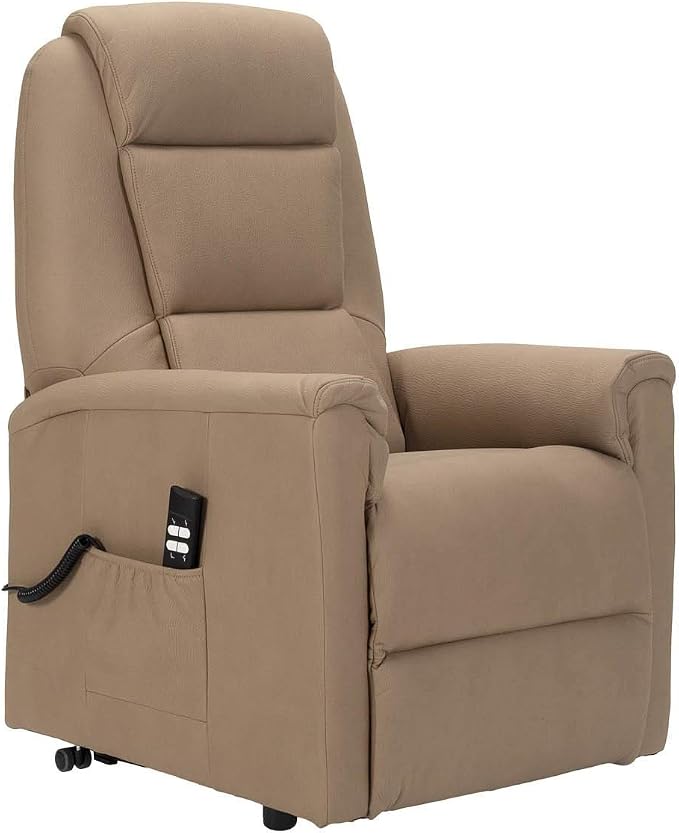 Fauteuil Relax électrique LEADZM - Massage Et Chauffage - Télécommande - Capacité 160kg - Repose-pieds Intégré