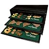 Set-of-3-14-x-14-Silicone-Sheets-for-Excalibur-Dehydrator-Bright-Kitchen-Re-Usable-Non-Stick-Mat