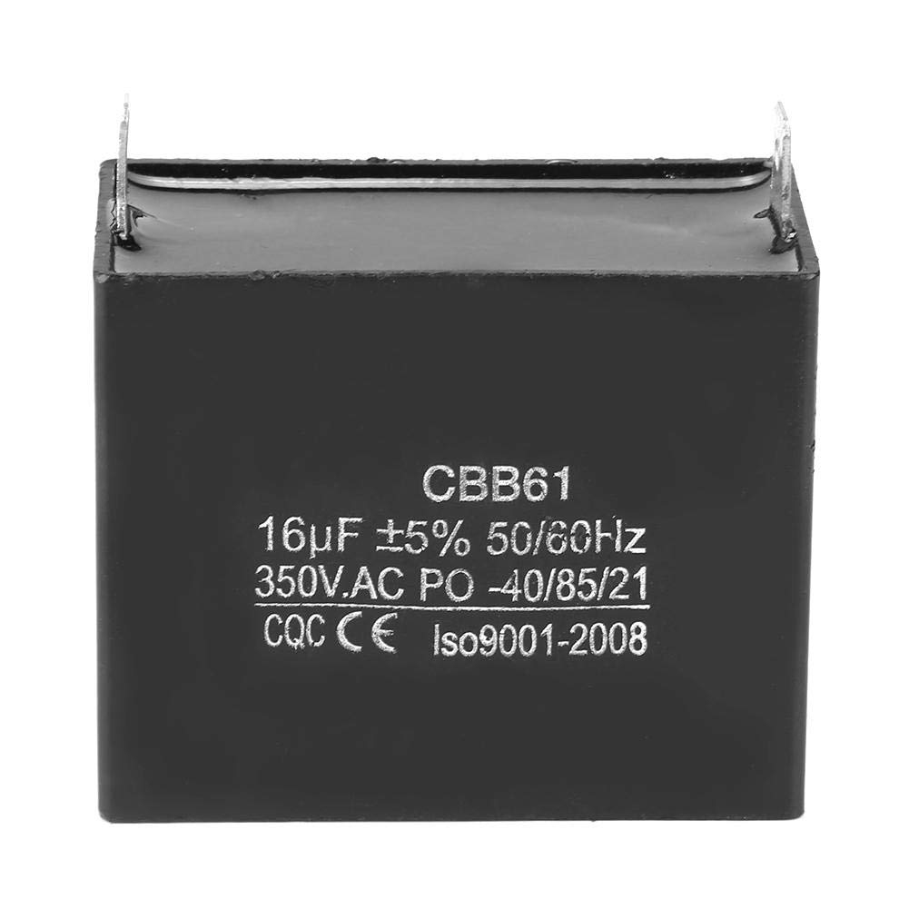 CBB61 Square Plastic Motor Running Starting Capacitor Generator CQC