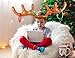 luck sea 3 Sets Inflatable Reindeer Ring Toss Antler Games Toys for Christmas Xmas Holiday Party Favors, with Pump