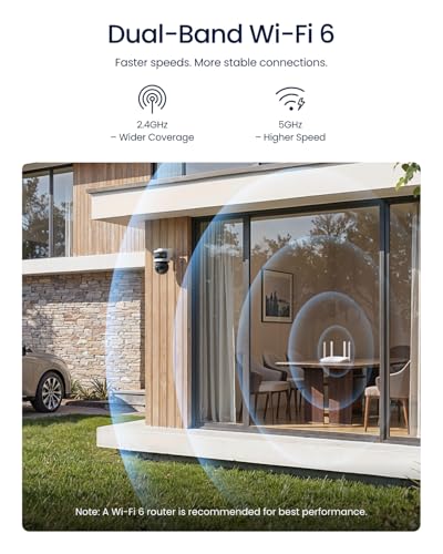 Reolink OMVI 3i WiFi, 10MP+8MP Triple-Lens Panoramic Pan-Tilt Outdoor Security Camera, SyncTrack & Auto Tracking, Dual-Band WiFi 6, Smart AI Detection, Local AI Video Search, No Monthly Fees